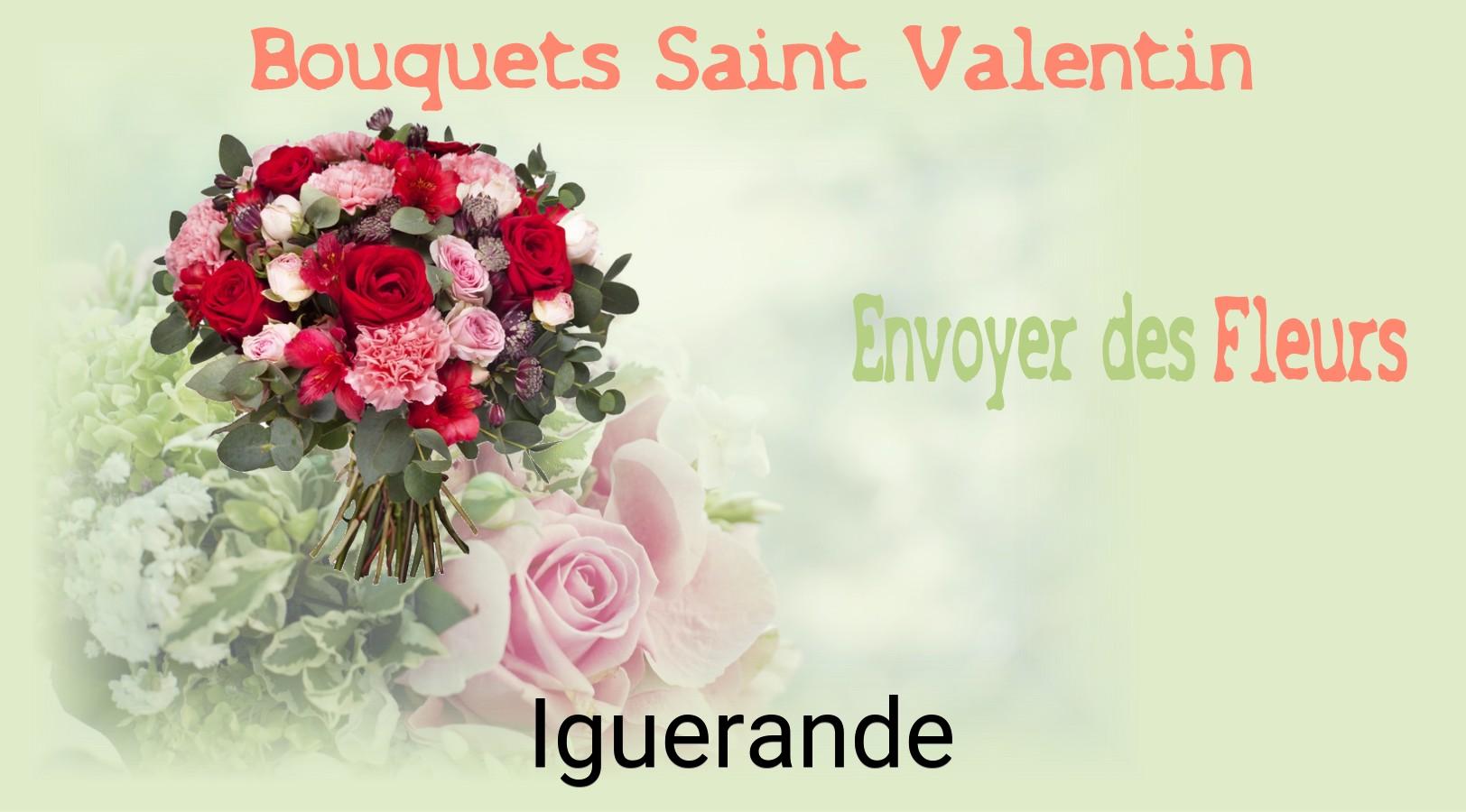 Roses de Saint-Valentin livrées à Iguerande